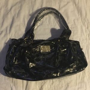 Black Cheetah Print Purse